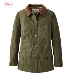 L.L. Bean Women's Adirondack Barn Coat, Flannel-Lined